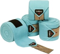 LeMieux Luxury Polo Bandages Benetton Blue lovas lábvédő 2