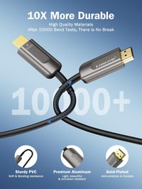 Lemorele HDMI 2.0 optikai kábel 4K@60Hz 18Gbps PS5 Xbox 8