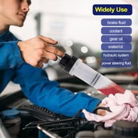 LEMOTO 200ml Olajszívó Fecskendő - Kézi Folyadék Szivattyú Fékfolyadékhoz, Motorolajhoz, Hűtőfolyadékhoz - Autó Olajleszívó Pumpa - 200cc-1 6