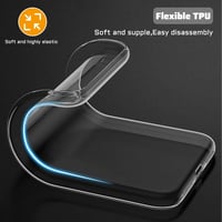 Lemxiee OnePlus Nord 4 Telefontok Szett + Üvegfólia - Puha TPU Védőtok és Edzett Üveg Kijelzővédő OnePlus Nord 4-hez 5