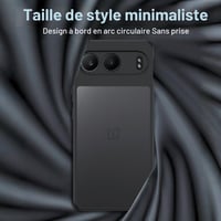 Ochranný kryt Lemxiee na OnePlus Nord 4, čierny, zo silikónu a matného akrylu, odolný voči odtlačkom prstov, šmyku a nárazom 3