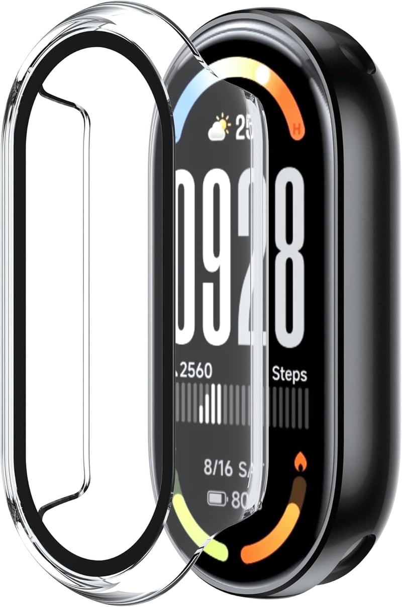 Lemxiee Xiaomi Smart Band 10 tok edzett üveggel és védőfóliával