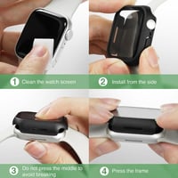 Lemxiee Xiaomi Smart Band 10 tok edzett üveggel és védőfóliával 7