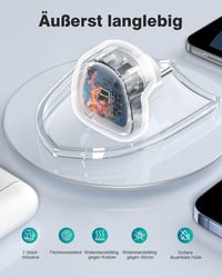 LENCENT 2db Utazási Adapter USA EU Schuko Aljzat Konverter Amerika Japán Kanada Mexikó Fehér 6