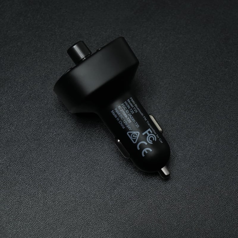 LENCENT Bluetooth FM Transzmitter Autóba - Kihangosító, Dupla USB Töltő, SD Kártya Támogatás, Zajszűrő Technológia, Szivargyújtós Zenelejáts