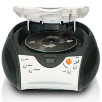Detský CD prehrávač Lenco SCD-24 White – Prenosný rádiomagnetofón s CD prehrávačom v bielej farbe 4