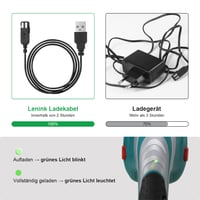 Lenink 100 cm töltőkábel Bosch Isio akkus fűnyírógéphez 5