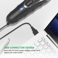 USB nabíjací kábel Lenink pre zastrihávač brady Wahl Aqua Blade – Kompatibilný s modelmi 9899-100 a 9899-804, náhradná nabíjačka 6
