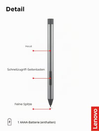 Digitálne pero Lenovo Digital Pen 2 – sivé 6