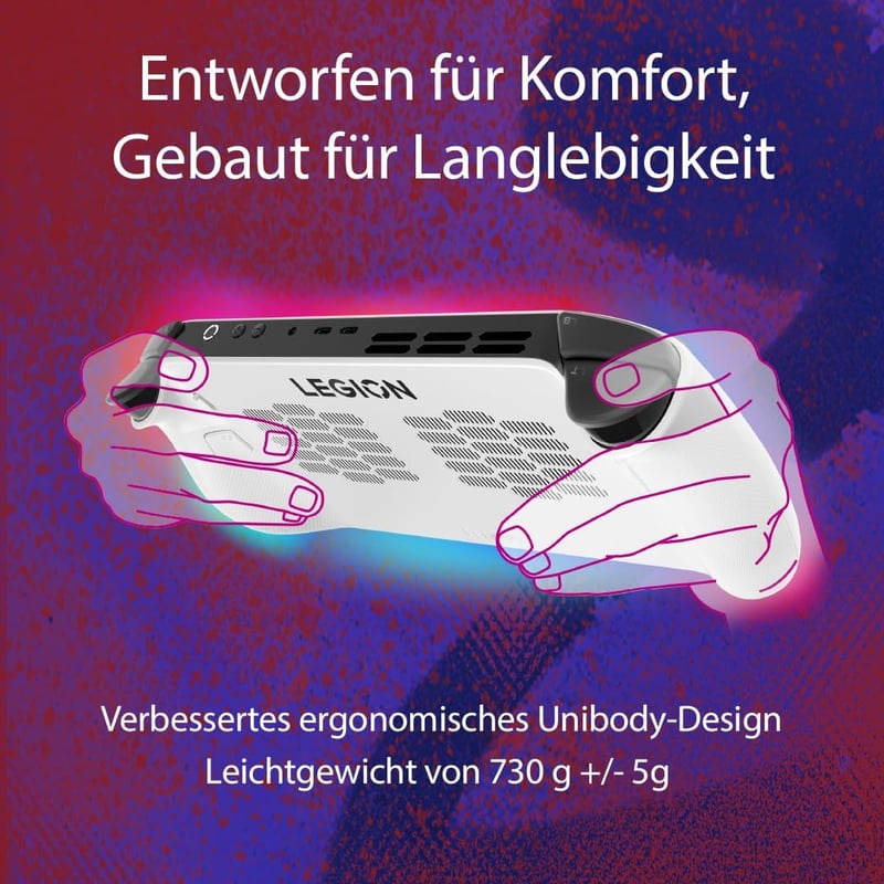 Lenovo Legion Go S 8" Gaming Konzol 32GB RAM 1TB SSD Ryzen Z2 Go Fehér