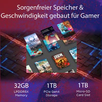 Lenovo Legion Go S 8" Gaming Konzol 32GB RAM 1TB SSD Ryzen Z2 Go Fehér 10