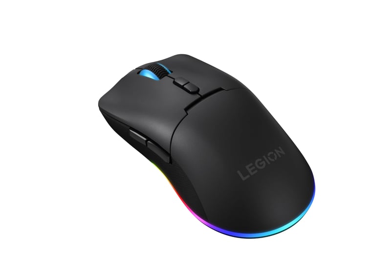 Bezdrôtová herná myš Lenovo Legion M220, RGB, obojručná – čierna