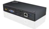 Dokovacia stanica Lenovo USB 3.0/3.1 Gen 1 40A90090UK, replikátor portov pre MacBook Air Pro – čierna, 17,1 x 8 x 3,3 cm 5