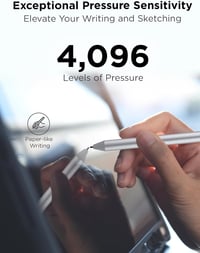 Lenovo USI Pen 2 Stylus Ceruza Szürke Tablet Érintőceruza - Single, USI Pen 2 3