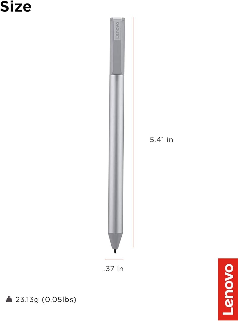 Lenovo USI Pen 2 Stylus Ceruza Szürke Tablet Érintőceruza - Single, USI Pen 2