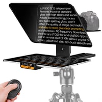 Teleprompter LENSGO TC12 pre DSLR/bezzrkadlové fotoaparáty, pre tablety do veľkosti 12,9" 2