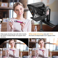 LENSGO TC12 Teleprompter DSLR/Tükörreflexes kamerához, 12,9" tablethez 5