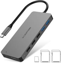 LENTION 11-in-1 USB C Hub 4K HDMI Kimenettel, SD/TF Kártyaolvasóval, USB 3.0/2.0 Portokkal, 100W PD Töltéssel MacBook Pro/Air, iPad Pro, Sur 1