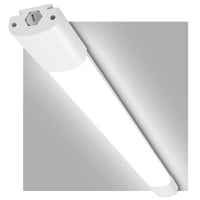 LEOEU LED vlhkotesné svietidlo 150 cm, 45W 5000 lm, IP65 vodotesné stropné trubicové svietidlo, bez blikania, osvetlenie do pivnice a kúpeľne 1