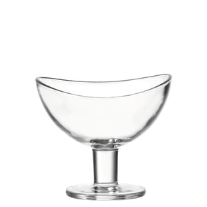LEONARDO HOME Loop set staklenih zdjelica s postoljem, 6 komada, 300 ml, perivo u perilici posuđa, prozirno staklo