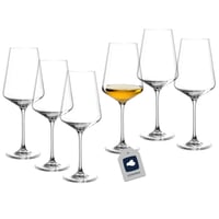 Set čaša za bijelo vino Leonardo Home Puccini (6 kom) – 560 ml, staklene čaše otporne na ogrebotine i perive u perilici posuđa 1