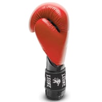 Boxerské rukavice LEONE 1947 Ambassador unisex pre dospelých – červené, 14 oz 4