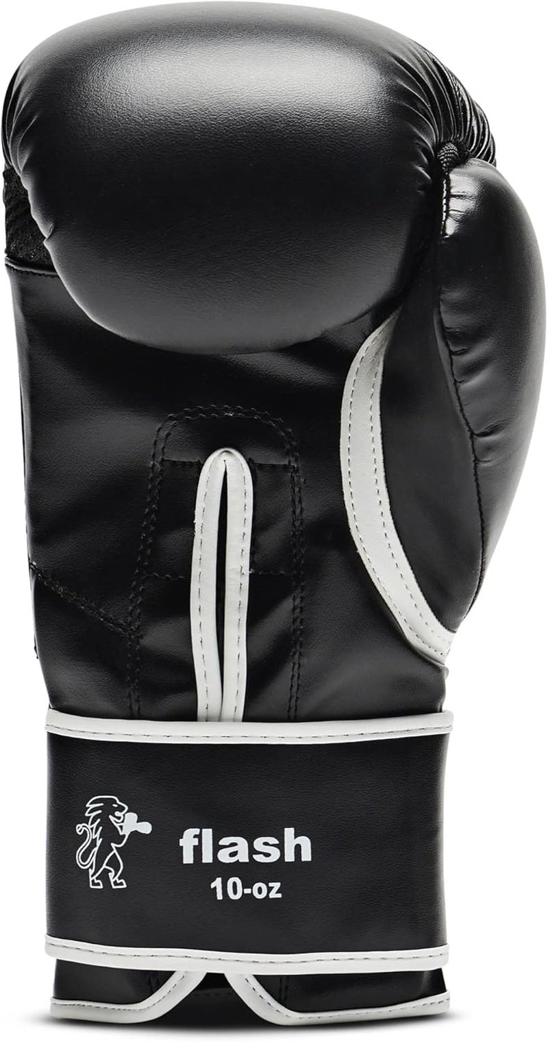 LEONE 1947 Unisex Flash Boxkesztyű - 10 oz, Black