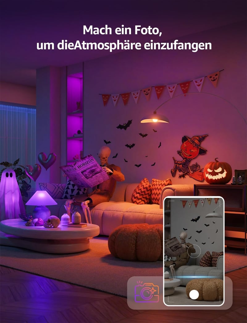 Lepro BP1 E14 LED izzó RGB+CCT 4,9W dimmelhető WiFi Bluetooth Alexa Google 2db