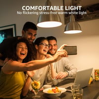 Lepro E14 LED izzó 5W 470 lumen meleg fehér 2700K 5 darab takarékos 7