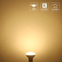 Lepro E14 LED izzó 5W 470 lumen meleg fehér 2700K 5 darab takarékos 2
