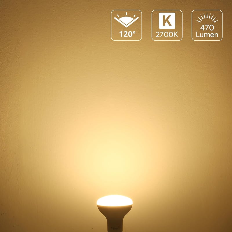 Lepro E14 LED izzó 5W 470 lumen meleg fehér 2700K 5 darab takarékos