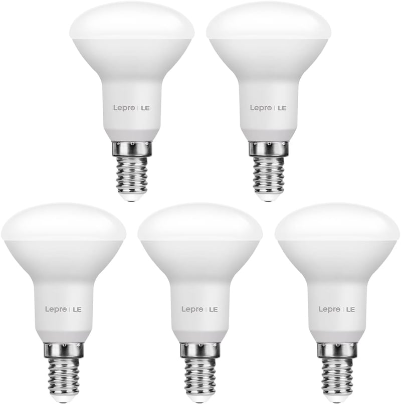 Lepro E14 LED izzó 5W 470 lumen meleg fehér 2700K 5 darab takarékos