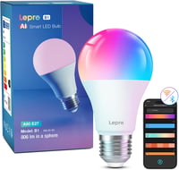 Lepro E27 8.5W Okos Izzó Dimmer Funkcióval, WiFi és Bluetooth, Alexa és Google Kompatibilis 1