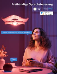 Lepro E27 8.5W Okos Izzó Dimmer Funkcióval, WiFi és Bluetooth, Alexa és Google Kompatibilis 7