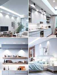 Lepro GU10 LED izzó 5W, 400lm, hideg fehér 5000K, 60W halogén helyettesítő, 120° sugárzási szög, 5 darabos csomag 6