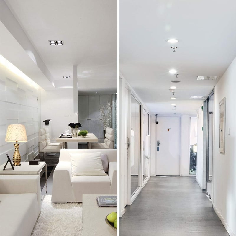 Lepro GU10 LED izzó 5W, 400lm, hideg fehér 5000K, 60W halogén helyettesítő, 120° sugárzási szög, 5 darabos csomag