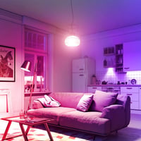 Lepro LED E27 9W RGB Színváltó Izzó Távirányítóval, 16 Szín és Meleg Fehér 7