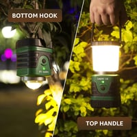 Lepro LED Kemping Lámpa 4400mAh Akkumulátorral, Hordozható Fényszóró Kampóval 8