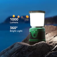 Lepro LED Kemping Lámpa 4400mAh Akkumulátorral, Hordozható Fényszóró Kampóval 2