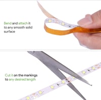 Lepro LED Szalag 10m, 600 LED 2835 SMD, Hidegfehér Beltéri Világítás, Öntapadós Dimmelhető Fényszalag TV Háttérvilágításhoz, Konyhába, 2x5m  5