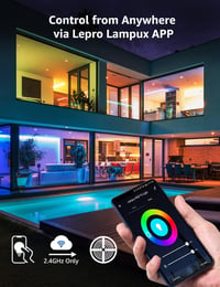 Lepro LED szalag 5m WiFi RGB okos világítás Alexa Google Home kompatibilis 4