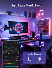 Lepro MagicColor RGBIC 5m okos LED szalag Alexa és Google kompatibilis 5