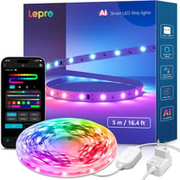 Lepro MagicColor RGBIC 5m okos LED szalag Alexa és Google kompatibilis 1