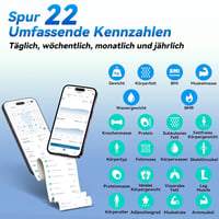 Lepulse P1 testösszetétel mérleg kézi szenzorokkal, 24 felhasználó, testzsír és izomtömeg mérés 6