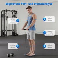 Lepulse P1 testösszetétel mérleg kézi szenzorokkal, 24 felhasználó, testzsír és izomtömeg mérés 2