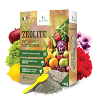 LERAVA Zeolite Powder 700g - Természetes Zeolit Növényekhez, Talajszerkezet Javítás 1