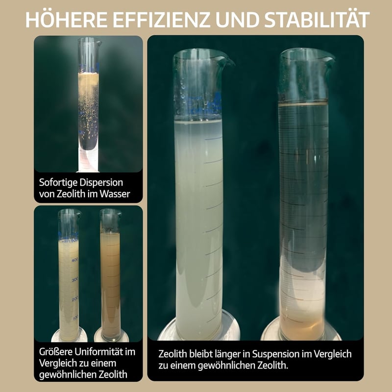 LERAVA Zeolite Powder 700g - Természetes Zeolit Növényekhez, Talajszerkezet Javítás