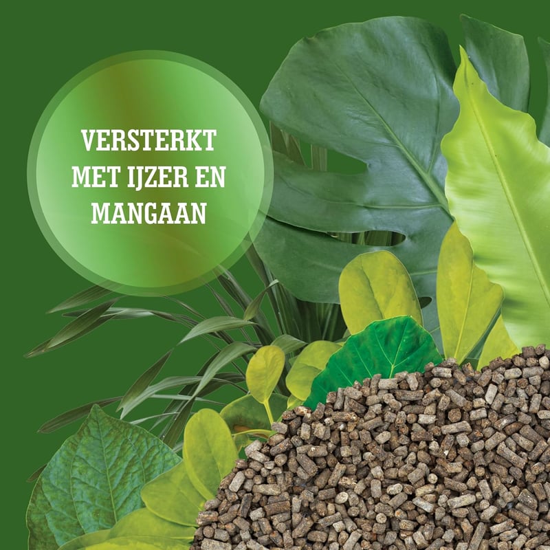 LERAVA Zöld Növénytáp 800g - Szerves Pellet Műtrágya Sárgulás Ellen