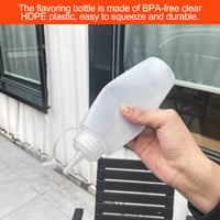 Set 5 sticle cu dozator Lestiven pentru vopsea, 250 ml – Recipiente flexibile pentru pictură 3
