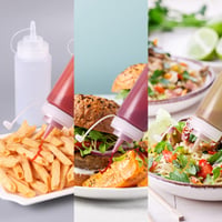 Set 5 sticle cu dozator Lestiven pentru vopsea, 250 ml – Recipiente flexibile pentru pictură 7